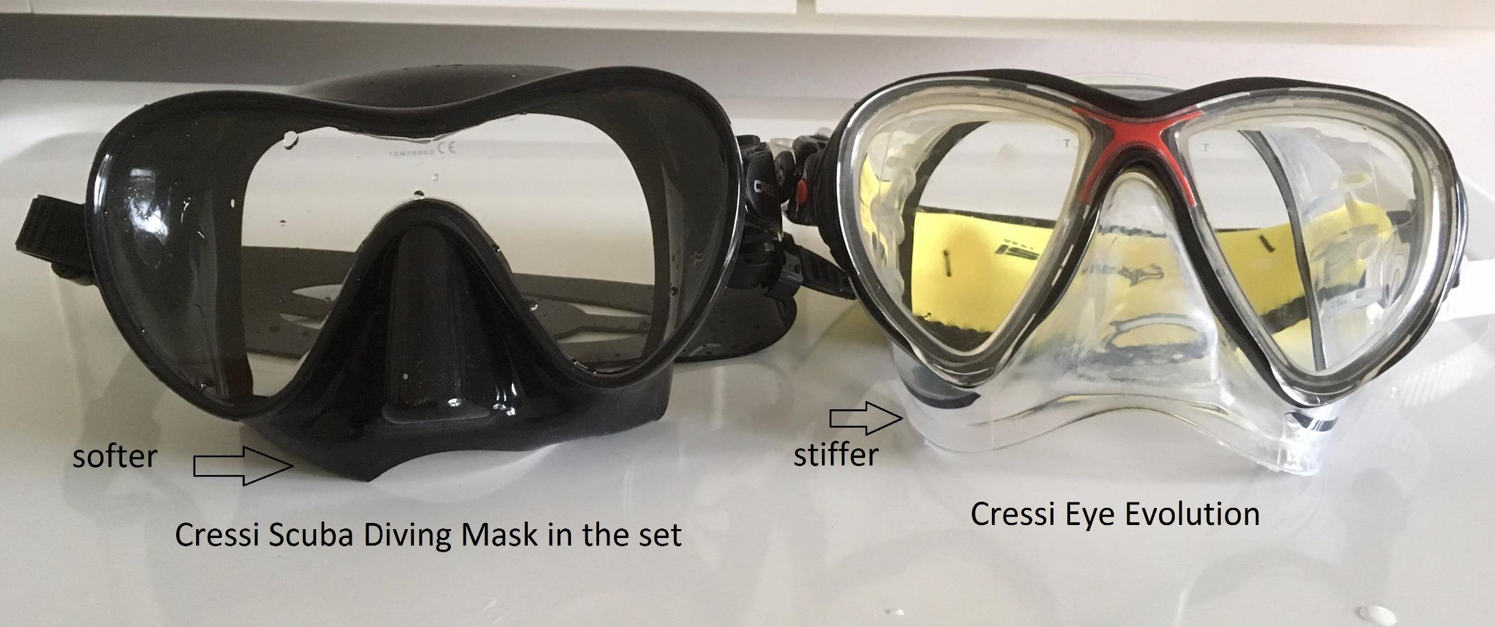 Cressi Scuba Diving Snorkeling Kit - Freediving Mask & Dry Snorkel - F1 & Supernova Dry: Designed in Italy customer photo 1