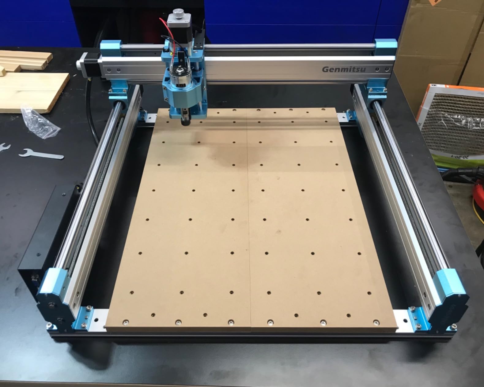 Genmitsu 4040-PRO CNC Router Machine for Metal Acrylic Cutting Milling customer photo 1