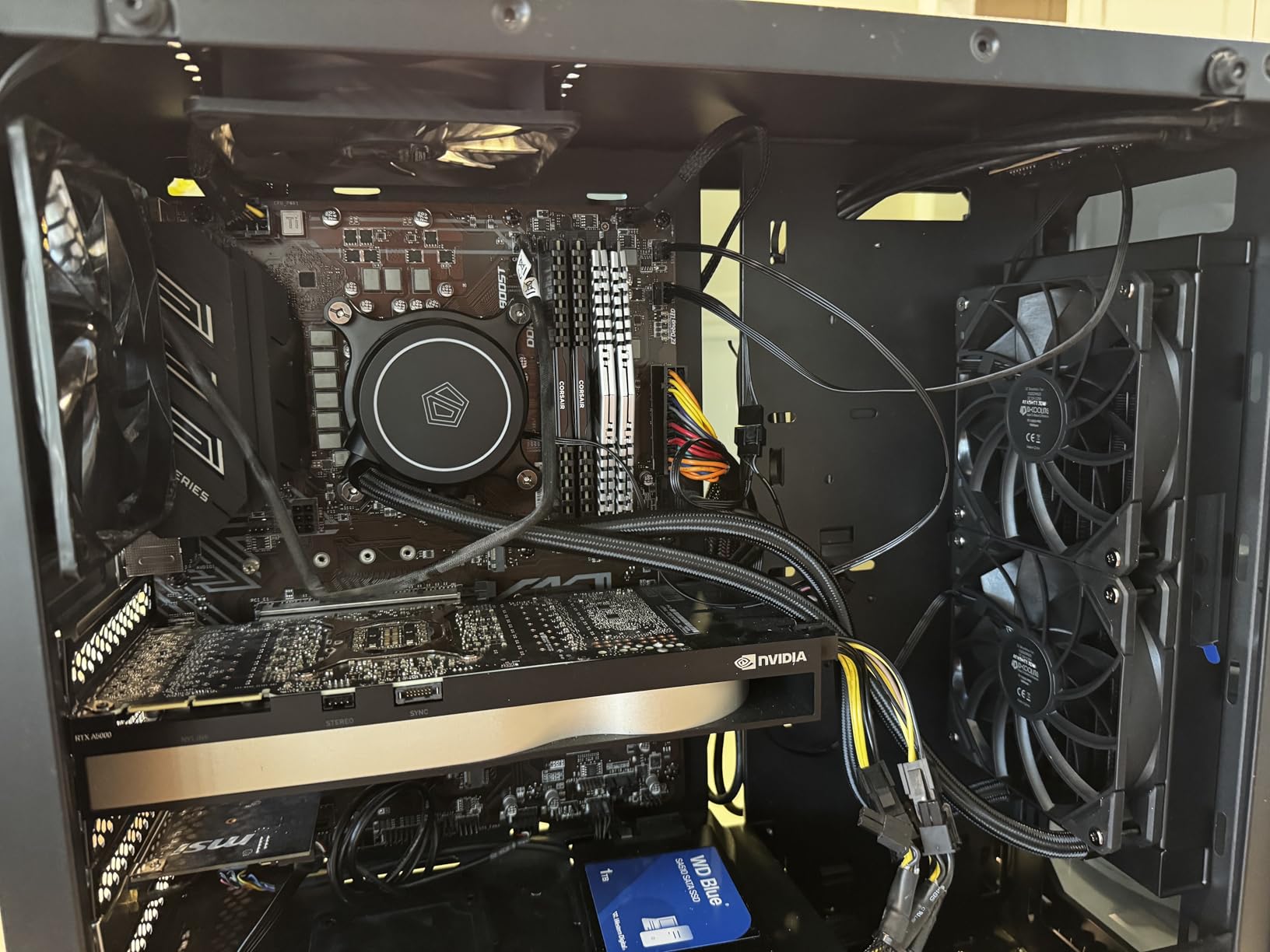 ID-COOLING FROSTFLOW X 240 240mm AIO CPU Cooler, White LED, Intel & AMD customer photo 2