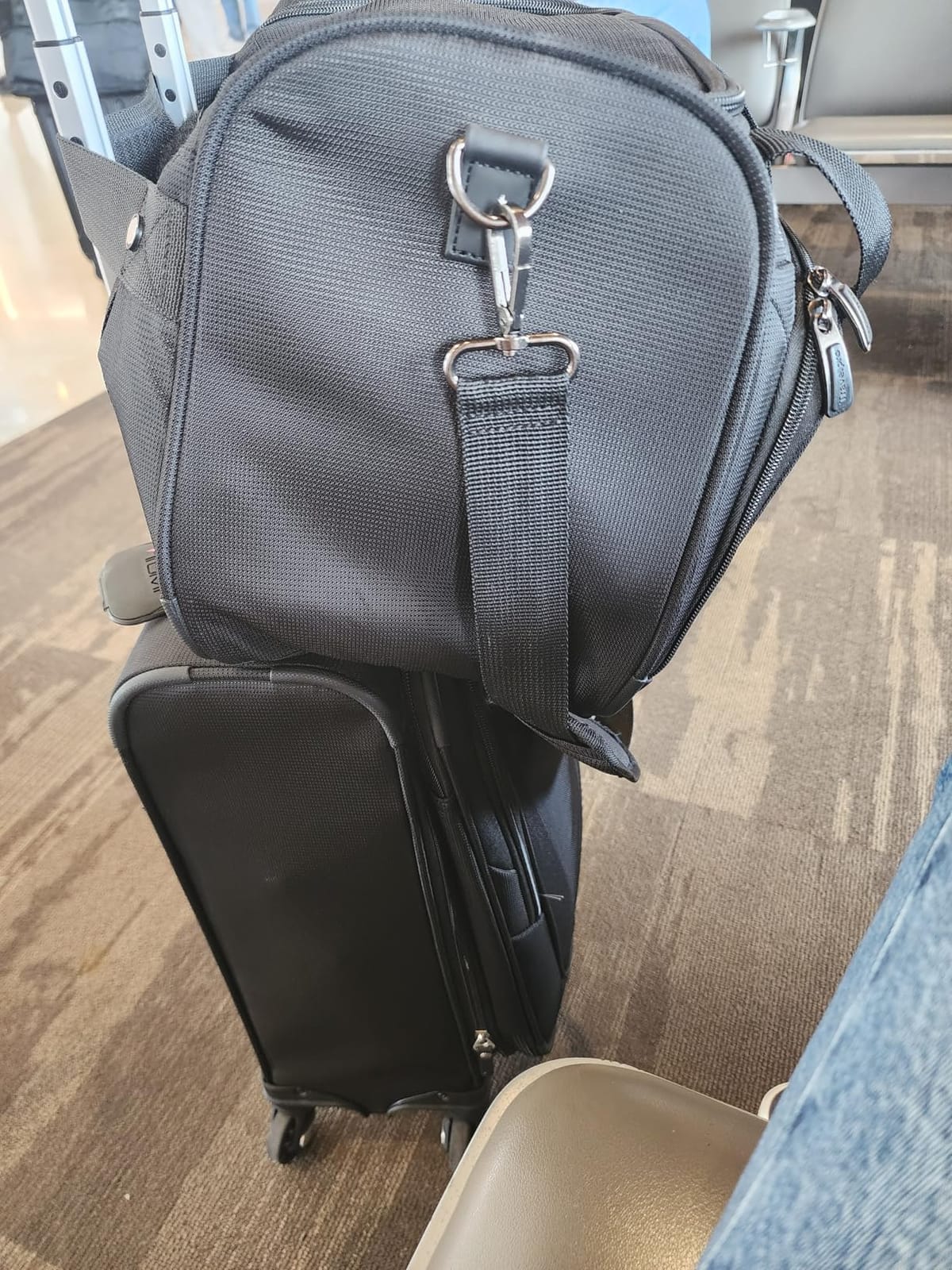 Travelpro Maxlite 5 Softside Checked Luggage Spinner, Grey, 25-Inch customer photo 2