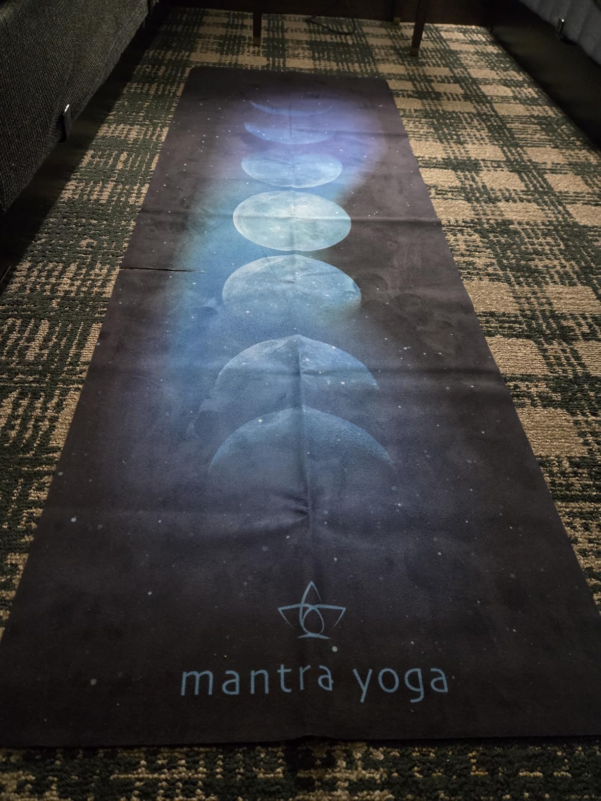 Mantra Yoga Travel PRO 1.5mm with Knee Pad - Foldable Fitness & Exercise Mat with Bag | Lightweight, Compact & Eco-Friendly | Non-Slip & Washable | For All Types of Yoga | 72