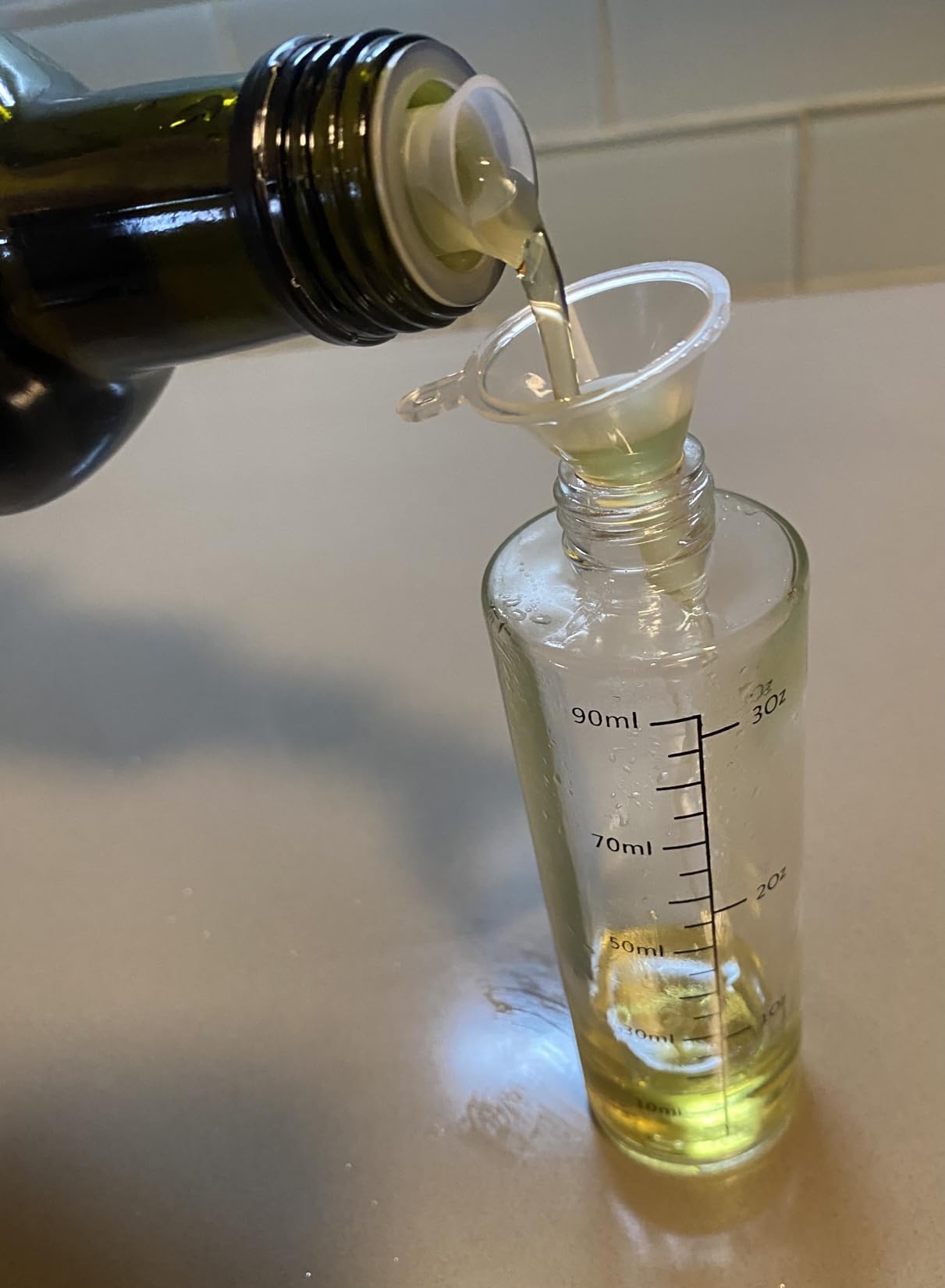 NIKKIER Oil Sprayer for Cooking,100ml Olive Oil Spritzer,Oil Sprayer for Air Fryer, Salad,BBQ,Roasting customer photo 2