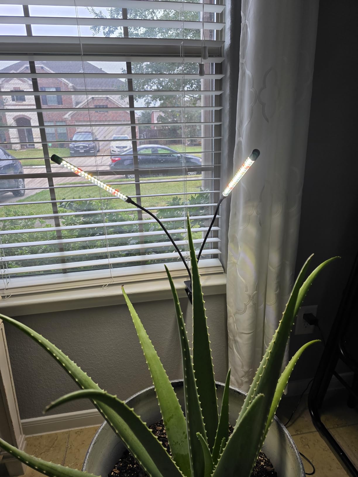 Wolezek Clip on Grow Lights for Indoor Plants, Full Spectrum 6000K customer photo 2