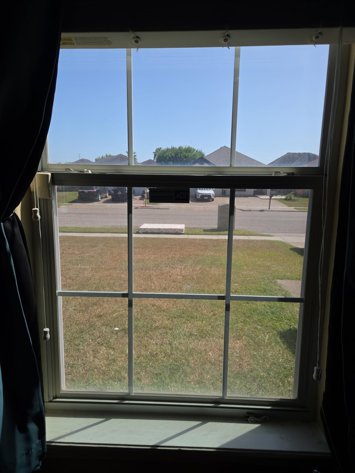 rabbitgoo Total Blackout Window Film, Black Privacy Cling, 17.5