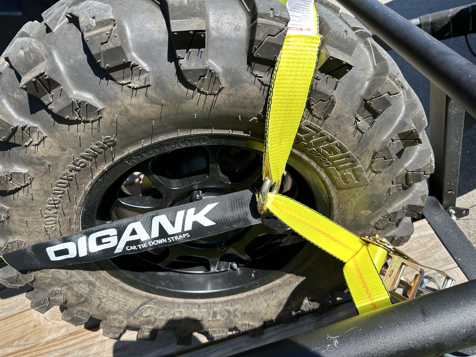 Car Trailer Straps, 4 Pack 2