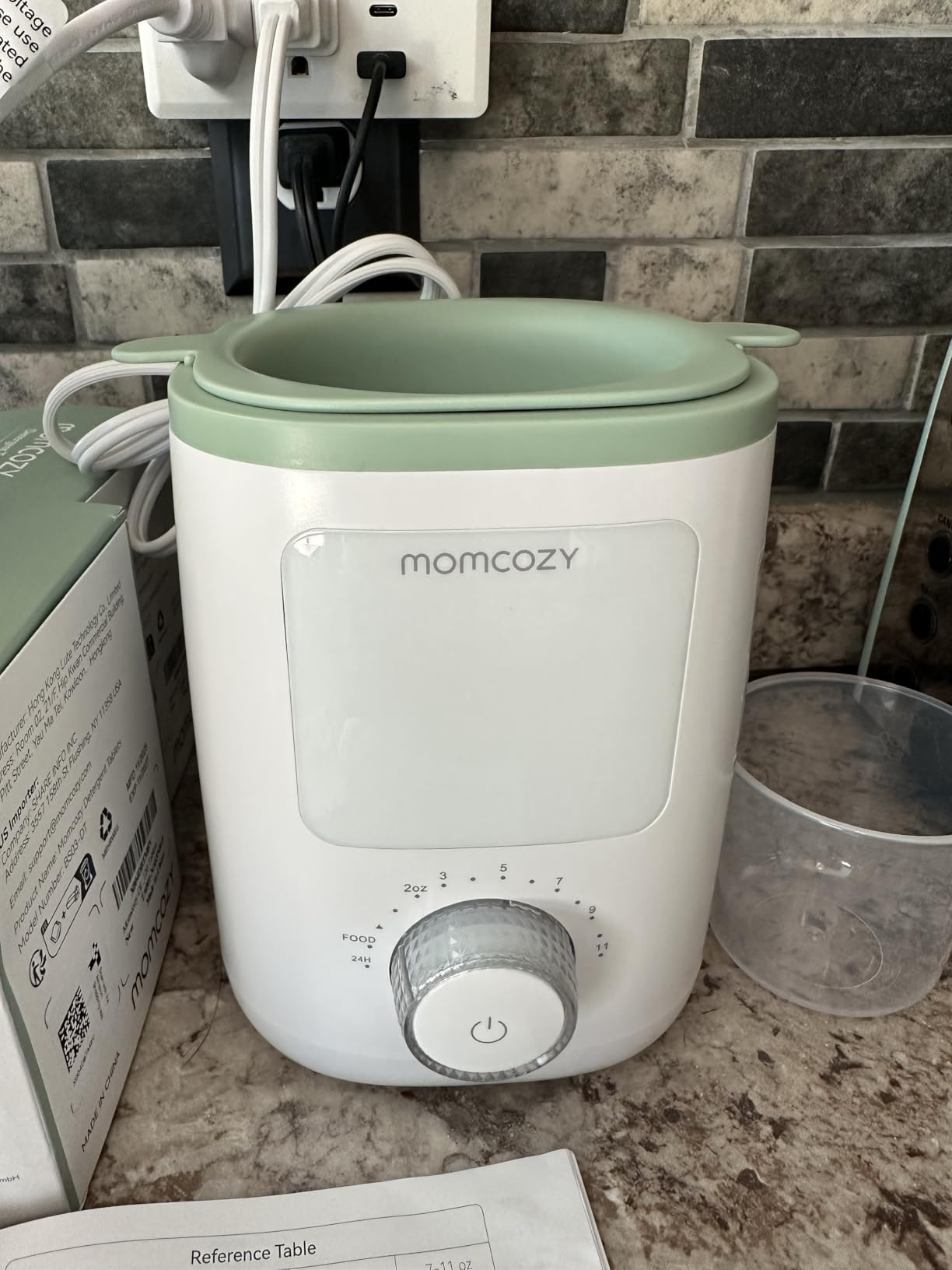 Momcozy Baby Bottle Warmer for Breast Milk, Fullest Nutrients Preserved customer photo 1