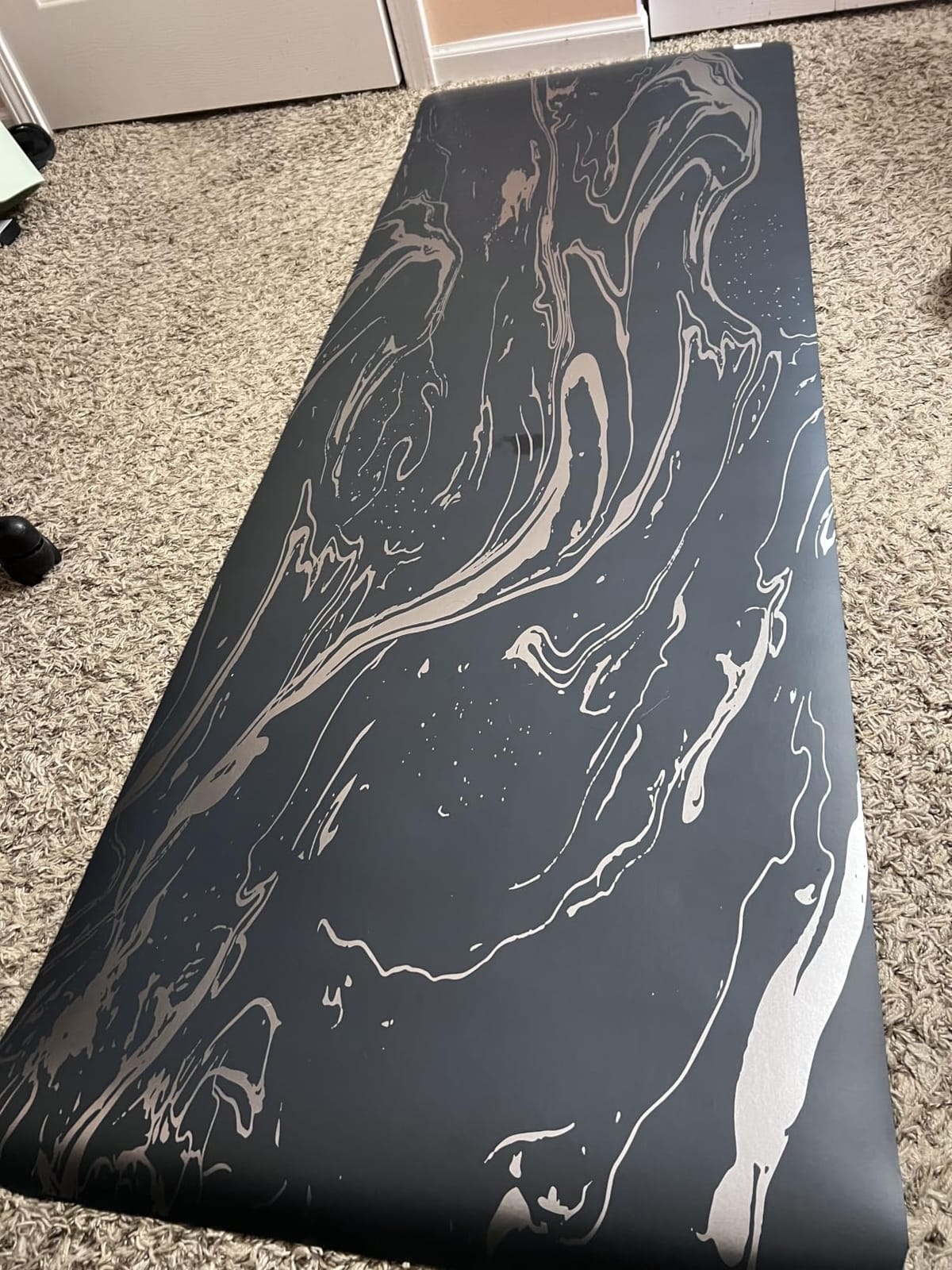 Gaiam Dry-Grip Yoga Mat, Non-Slip, Hot Yoga customer photo 2