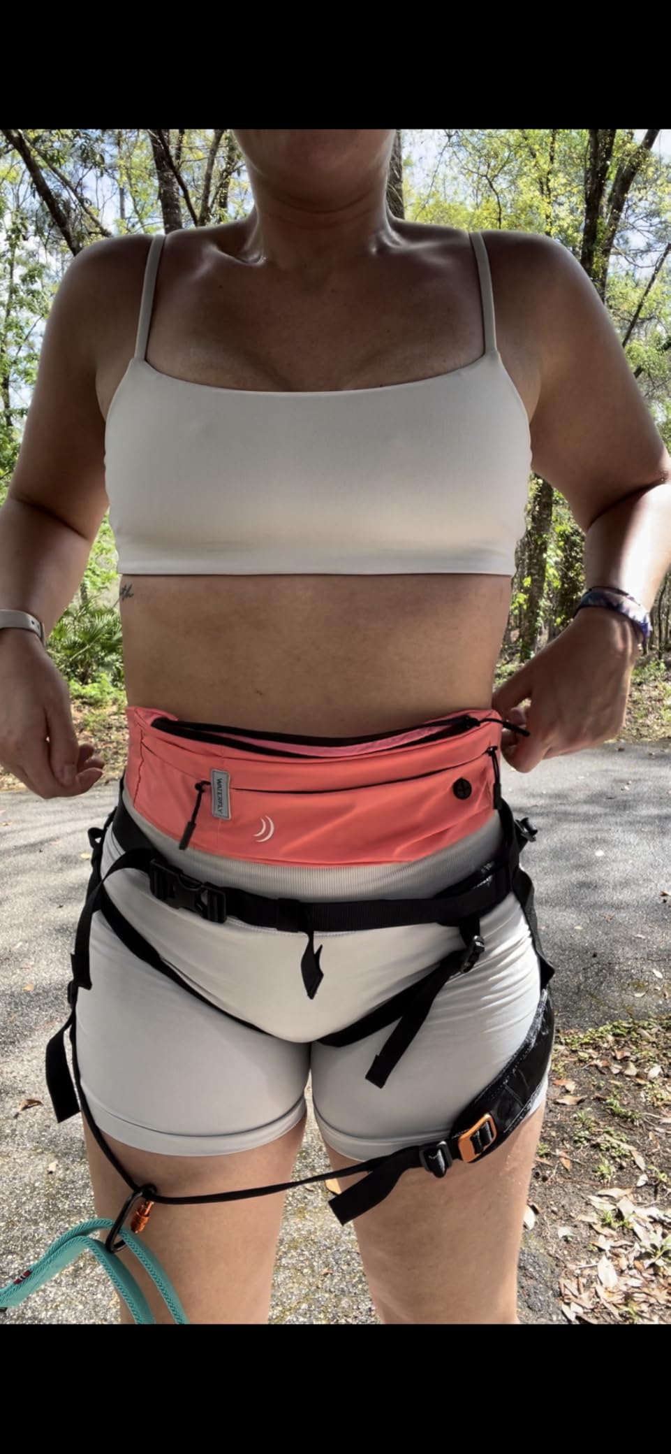 WATERFLY Running Belt Fanny Pack:Phone Holder Belt for Men Women customer photo 2