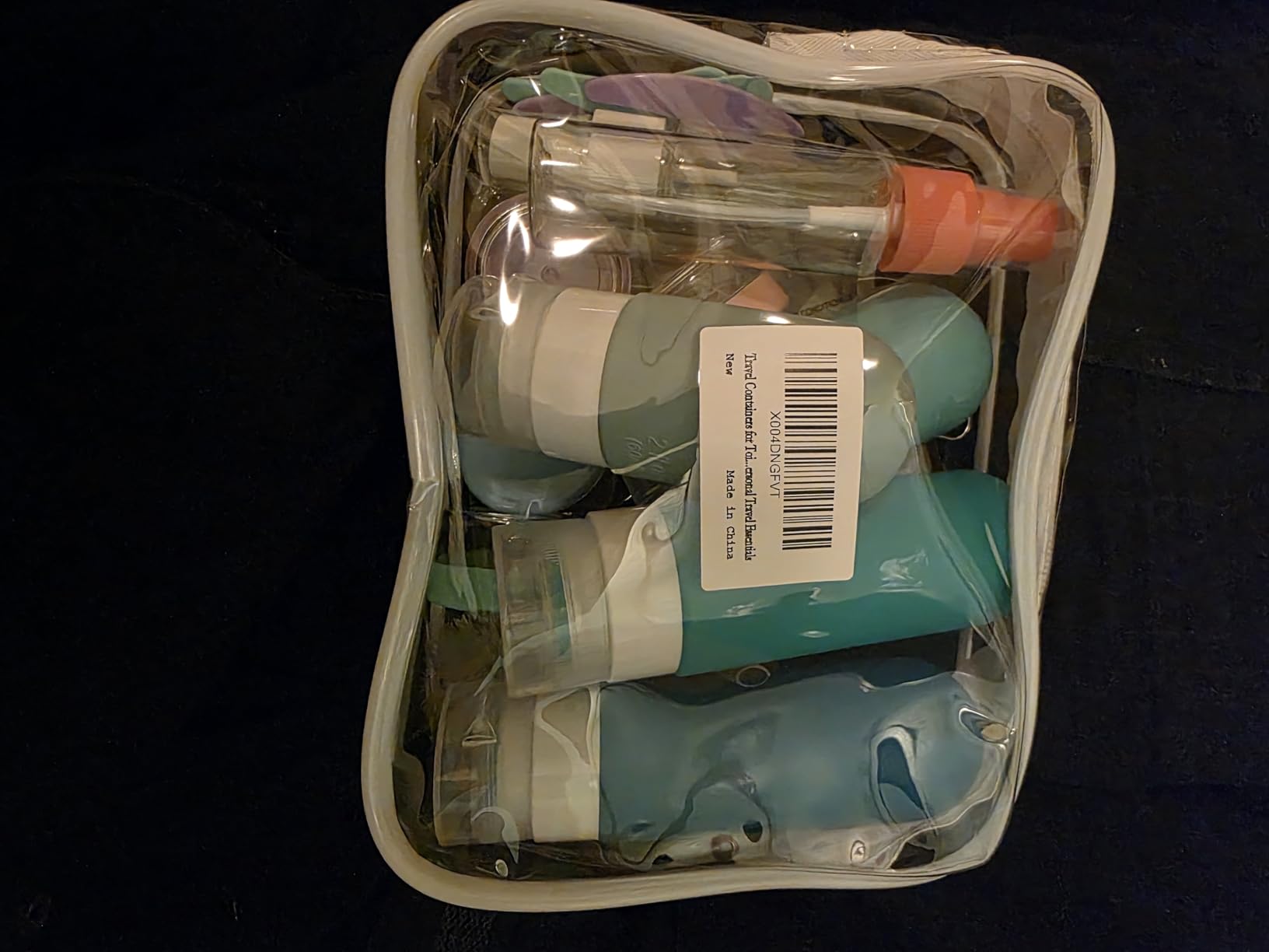 18pack Travel Bottles for Toiletries:Silicone TSA Approved-Containers for Toiletries,Leak Proof Refillable Liqus Shampoo And Conditioner Essentials toiletry Bottles customer photo 1