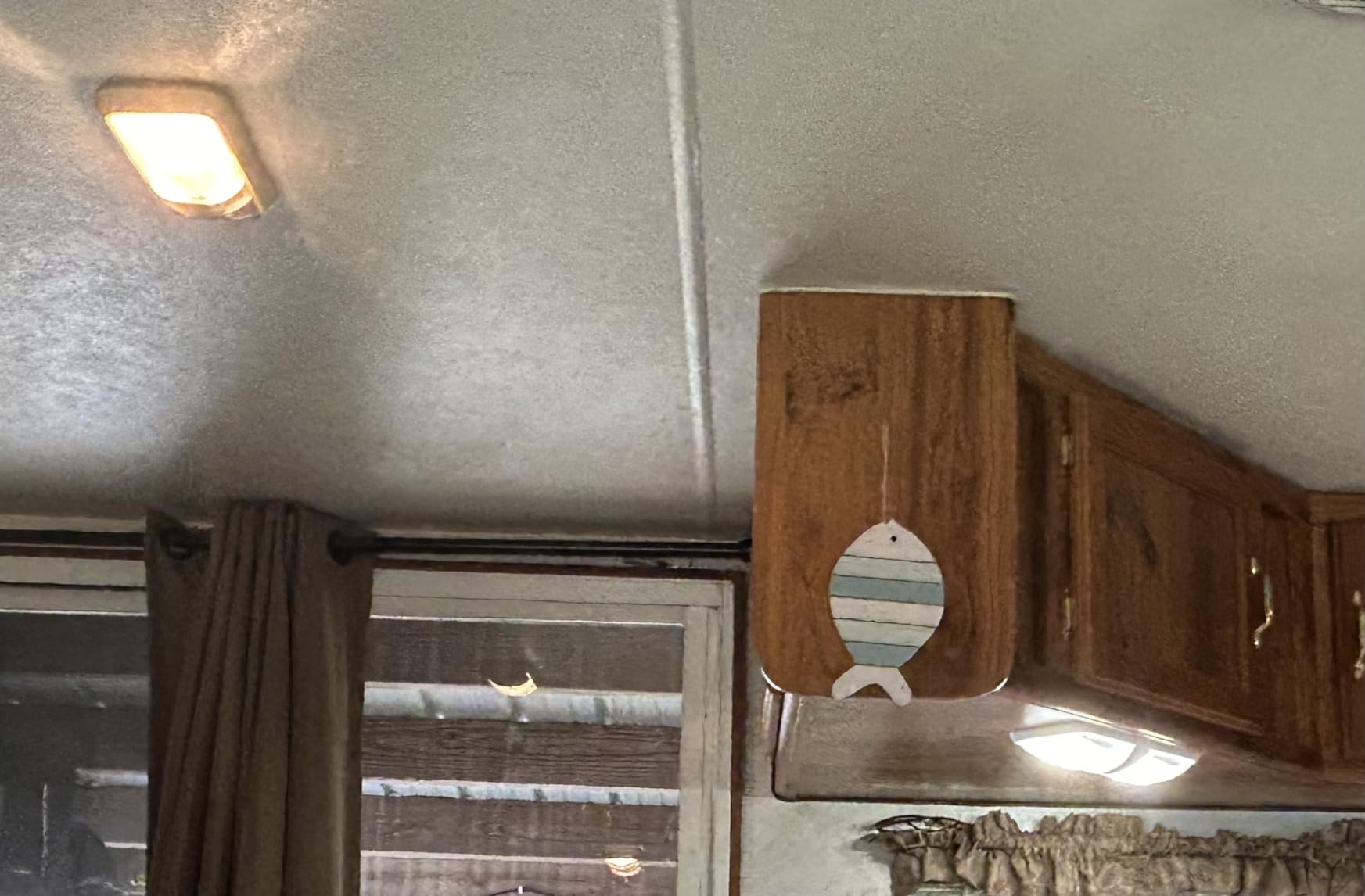 RV LED Ceiling Double Dome Light Fixture with ON/OFF Switch Interior Lighting for Car/RV/Trailer/Camper/Boat DC 12V Natural White 4000-4500K 48X2835SMD Natural White 4000-4500K, (1 Pack) customer photo 1