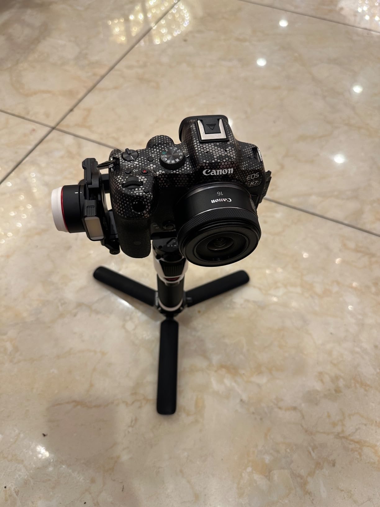 Zhiyun Crane M3S Handheld Gimbal 3-Axis Stabilizer All in One Design for Mirrorless Cameras Like Sony,Canon,Smartphone Like iPhone,Sumsung,Action Cameras Like Gopro (Crane M3 Upgrade Version in 2023) customer photo 2
