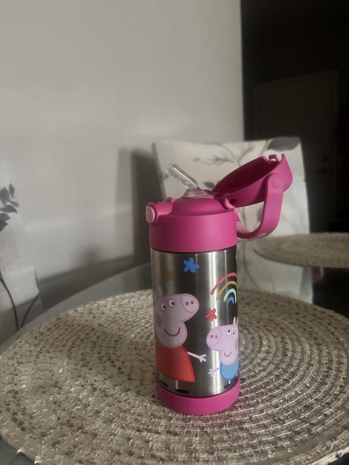THERMOS FUNTAINER Water Bottle with Straw, 12oz, Bluey customer photo 2