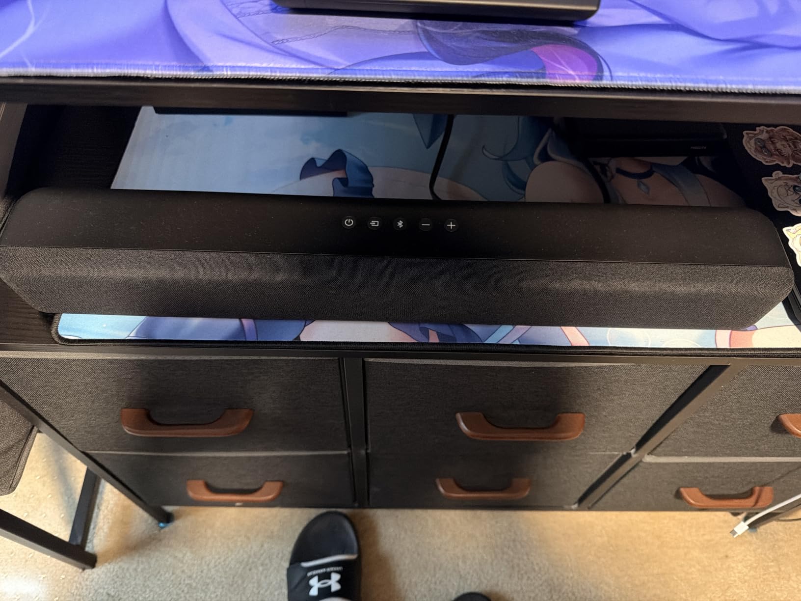 Amazon Fire TV Soundbar, 2.0 speaker with DTS Virtual:X and Dolby Audio, Bluetooth connectivity customer photo 1