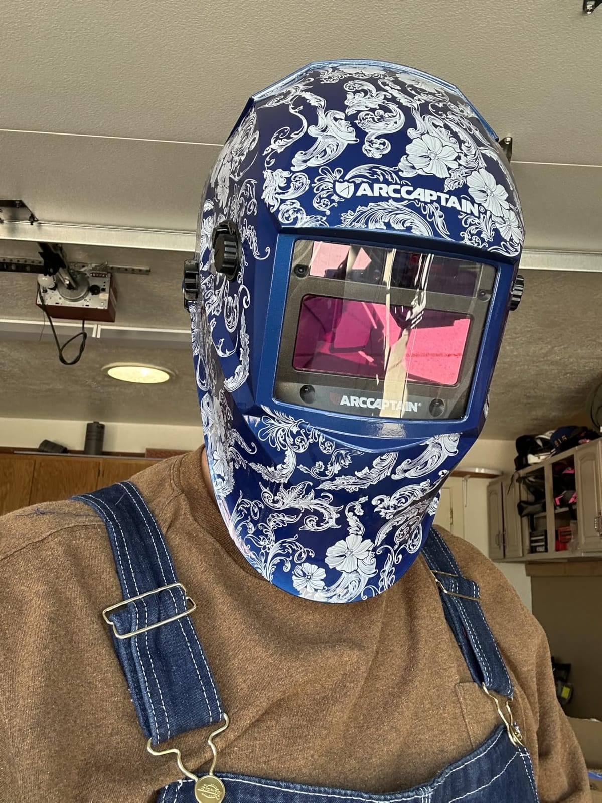 ARCCAPTAIN Welding Helmet Auto Darkening, 1/25000s Response, Shade 4/9-13 customer photo 2