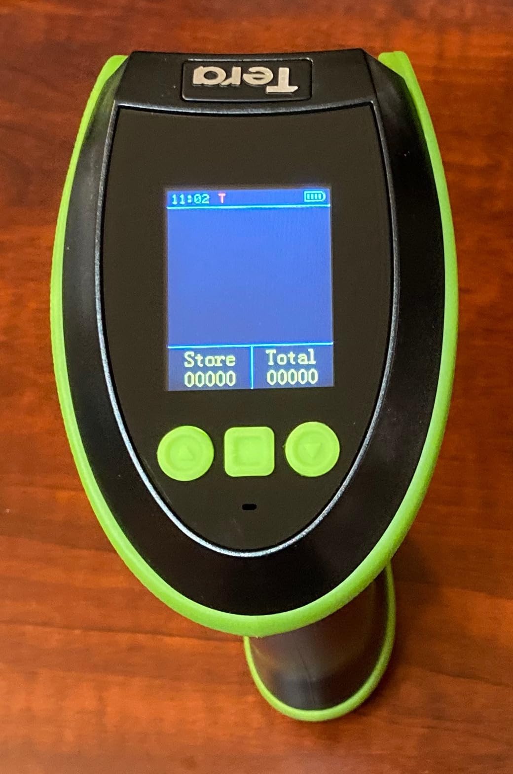 Tera Barcode Scanner Wireless with Screen: Pro Version 1D 2D QR with Setting Keypad Charging Cradle Works with Bluetooth 2.4G Wireless USB Wired Handheld Bar Code Reader HW0009 | 3-Button Color Screen, Works with Bluetooth 2.4G USB, 2500mAh, 1D 2D QR Scanning, Retail Warehouse Library, PC Tablet Phone customer photo 1