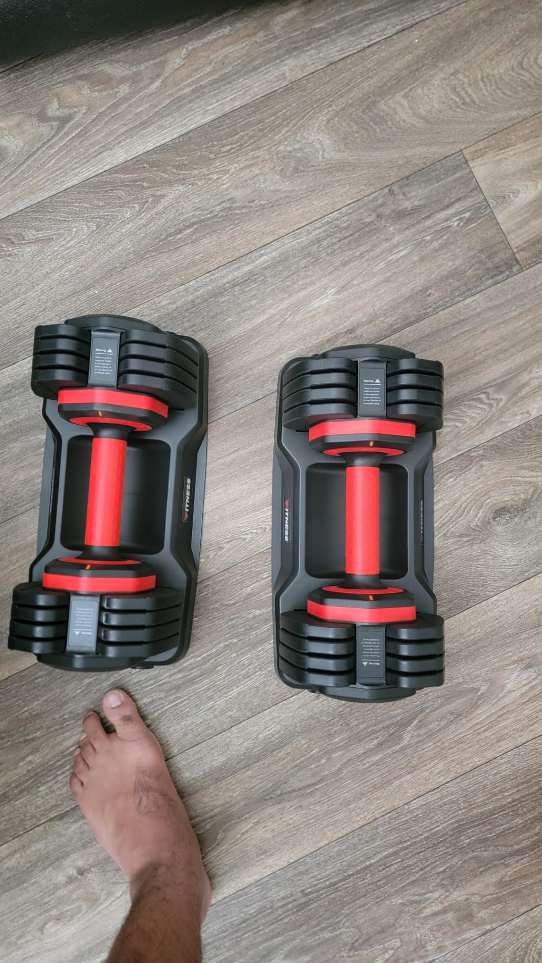 Rendpas Adjustable Dumbbell Set for Home Gym Strength Training customer photo 1