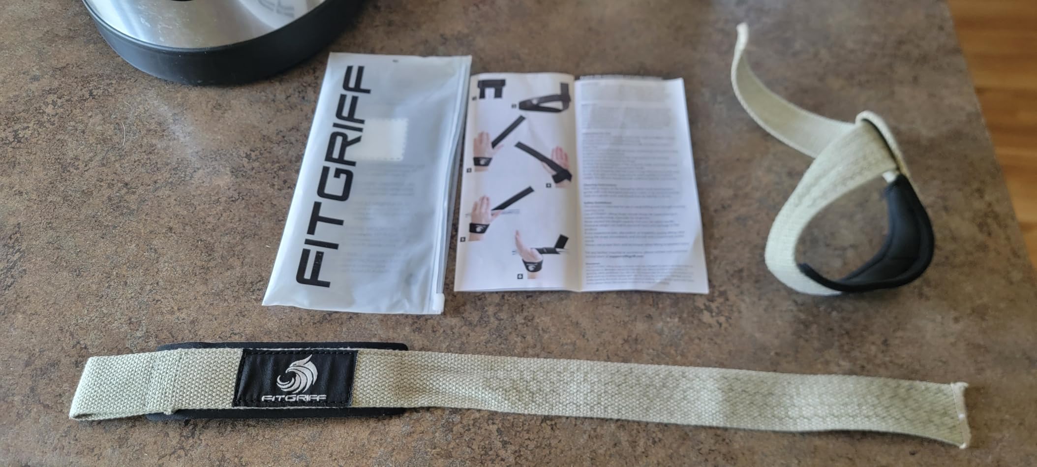 Fitgriff® Lifting Wrist Straps for Weightlifting, Gym, Deadlift, Workout (Made of Premium Cotton & Padded) - Men & Women customer photo 1