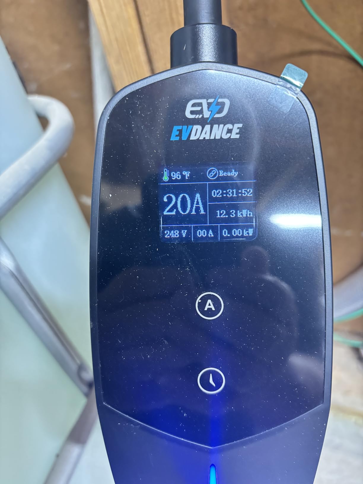 EVDANCE Level 2 EV Charger (32Amp, 240V, NEMA 14-50P), 7.68kW Fast Portable & Home Electric Car Charger with 25ft Cable, Adjustable Current/Delay Chargin for J1772 EVs customer photo 1