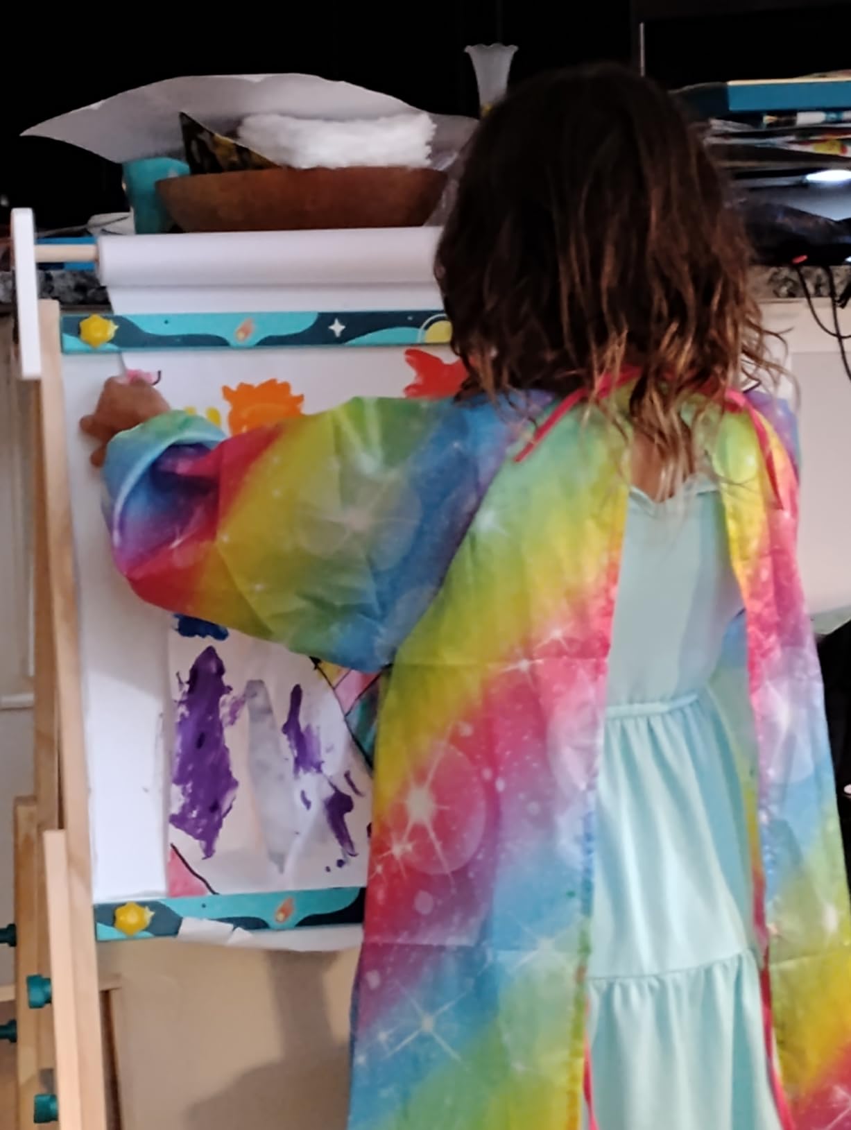 Joyooss Art Easel for Kids Easel for Toddler with Paper roll customer photo 1