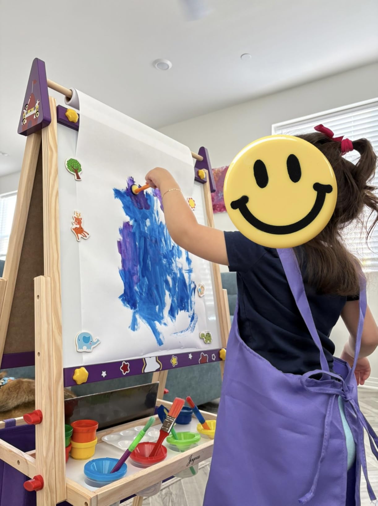 Joyooss Art Easel for Kids Easel for Toddler with Paper roll customer photo 2