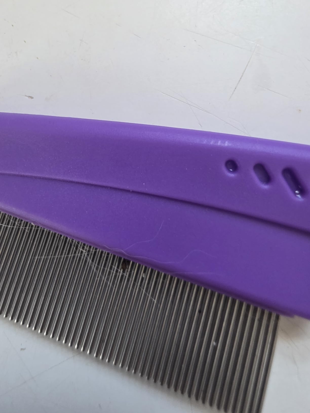 Yumflan Fine Tooth Stainless Steel Flea Comb for Dogs & Cats customer photo 1