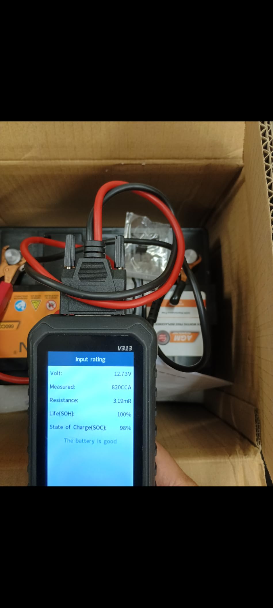 MARXON Group 48 H6 L3 Car Battery 12v 70AH 760CCA AGM Maintenance Free customer photo 2