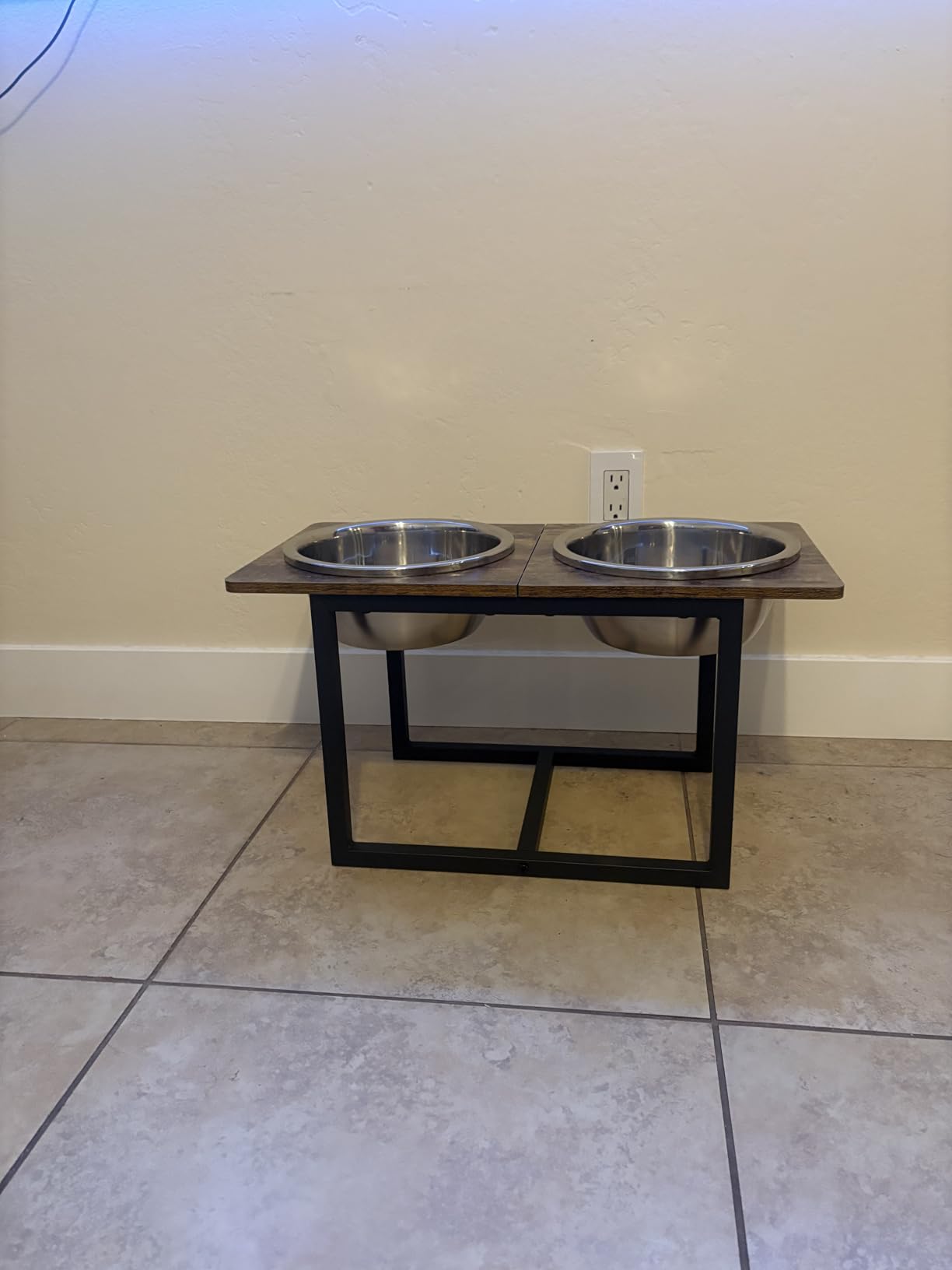 Spacnom Elevated Dog Bowls, Raised Dog Bowls Stand for Large Dogs customer photo 2