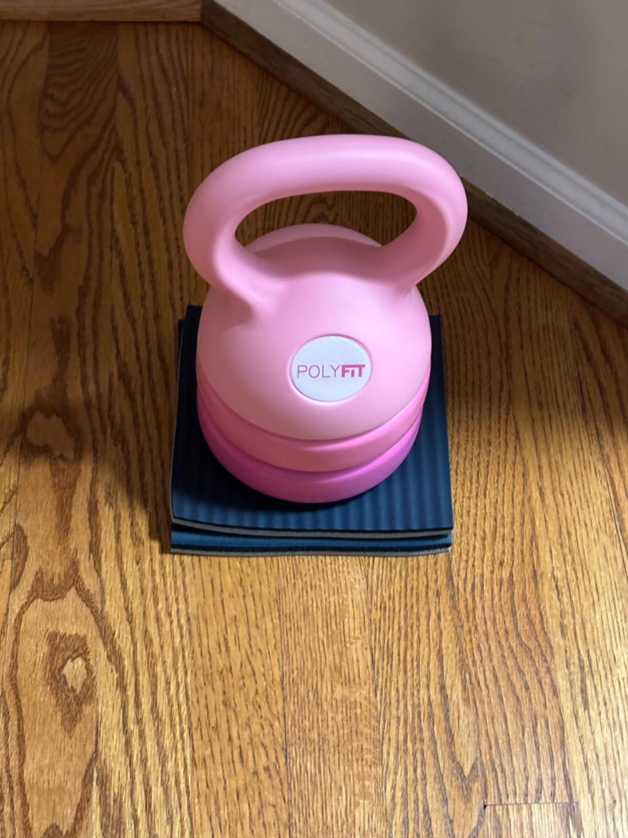 Polyfit Adjustable Kettlebell | 5 lb - 12 lb | Kettlebells Weights Set for Home Gym | Kettle Bell Sets for Women at Home customer photo 1