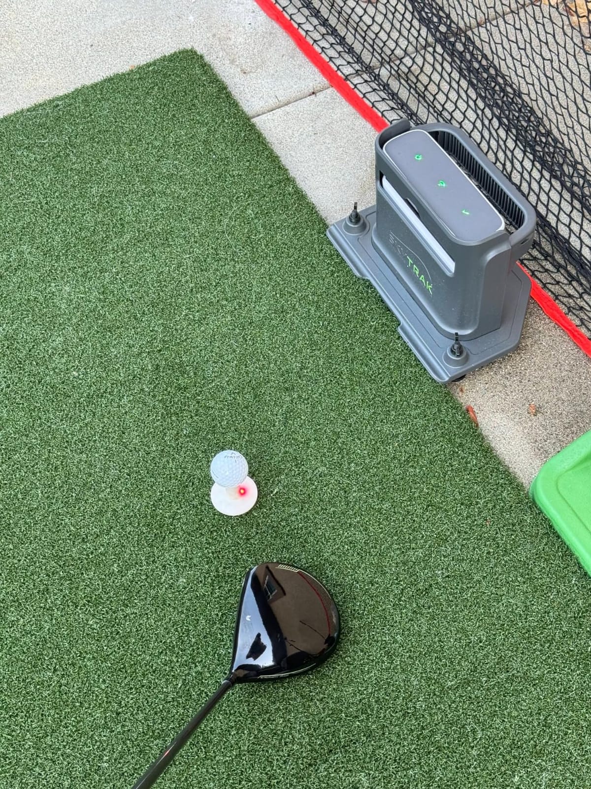 SkyTrak Golf Hitting Mat - 5' x 5' | Premium Feel, Realistic Turf, and Ultimate Stability customer photo 1