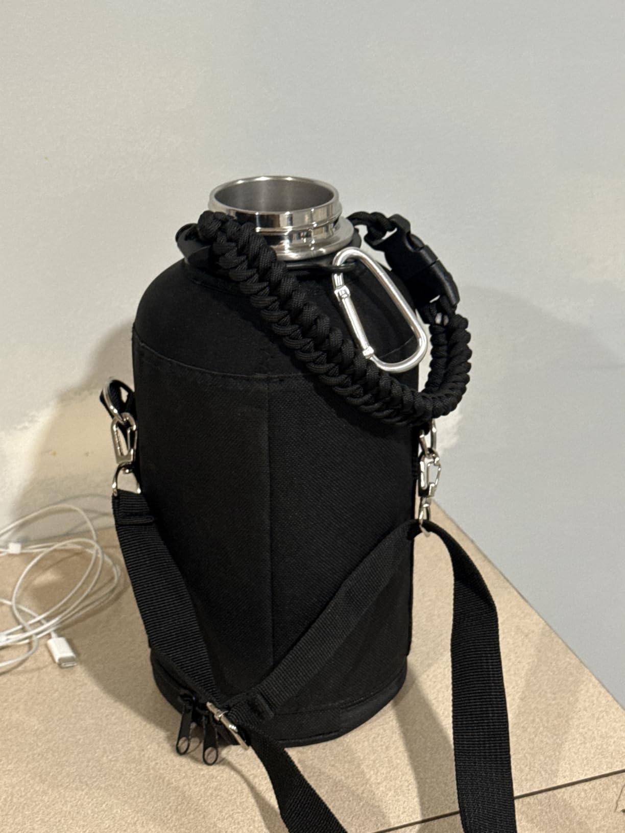 RAYMYLO Insulated Water Bottle 40 oz, Triple Wall Vacuum Stainless Steel customer photo 2