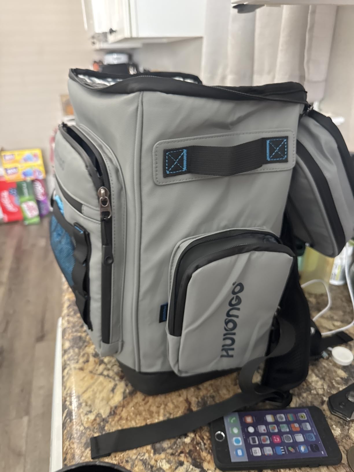 Hulongo Large Waterproof Insulated Cooler Backpack, 30L, 48Cans customer photo 1