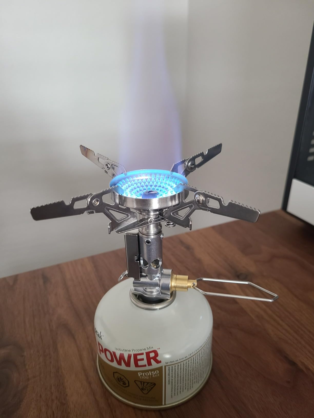 CAMPINGMOON Stove Compact Foldable customer photo 1
