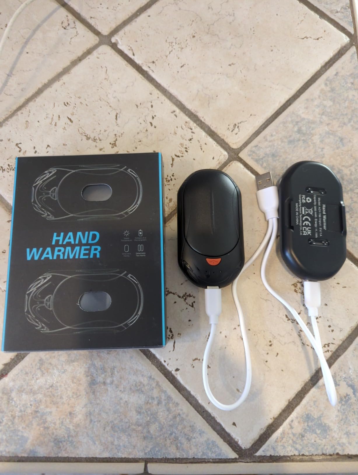 POMPONGO Hand Warmers, 20H Heat, Rechargeable, Heat On Demand, 2 Pack customer photo 1