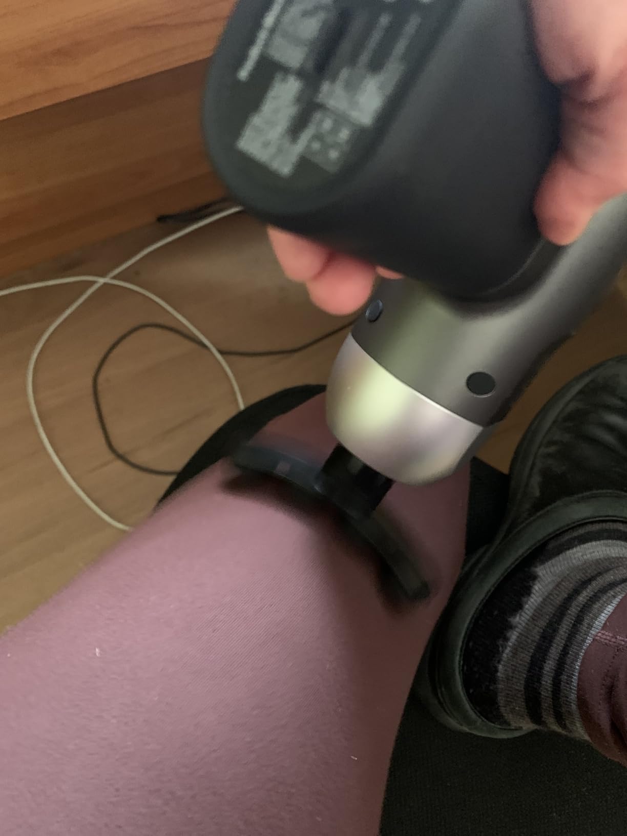 BOB AND BRAD C2 Pro Massage Gun with Heat and Cold Therapy, FSA Eligible & HSA Approved, PT-Developed Deep Tissue Back Massager for Athletes, Men & Women — Birthday & Holiday Gifts customer photo 2