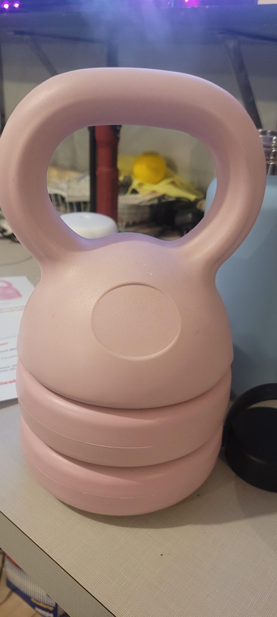 Adjustable Kettlebell, 5lb 8lb 12lb Kettlebell Weight Set customer photo 2