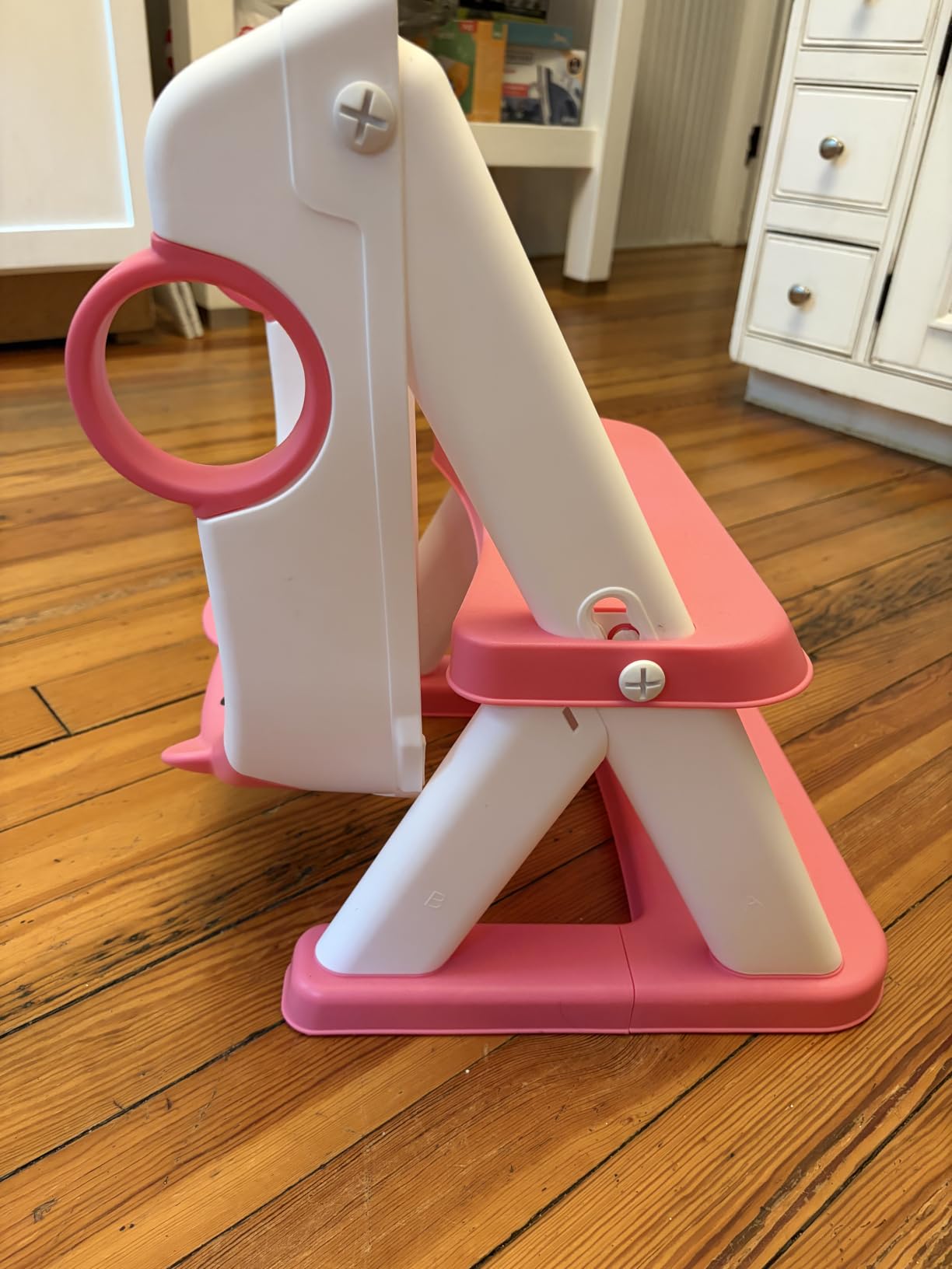 Potty Training Seat, Upgrade Toddler Toilet Seat for Kids Boys Girls, 2 in 1 Potty Training Toilet, Splash Guard Anti-Slip Pad Step Stool customer photo 2