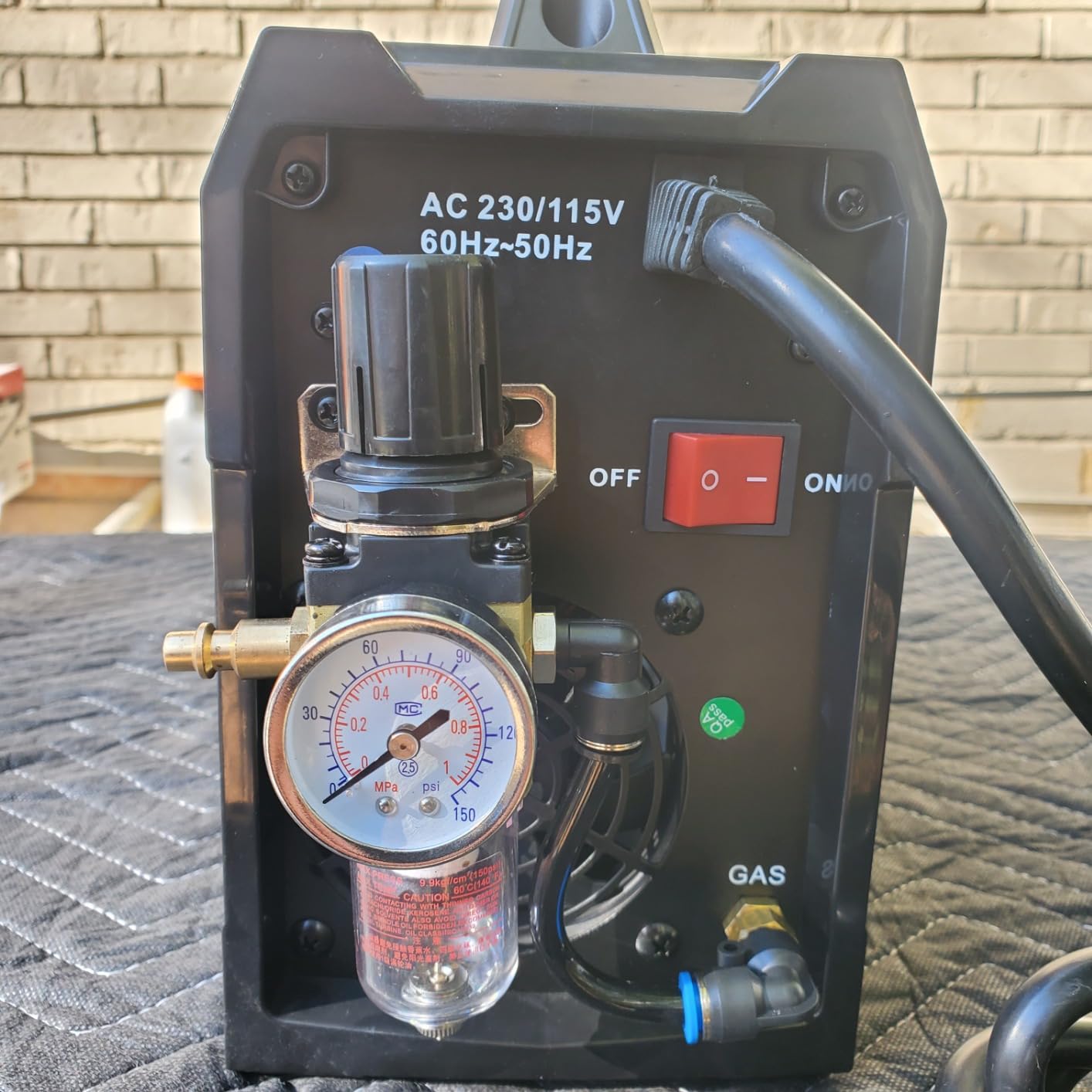 GZ GUOZHI Plasma Cutter, 50 Amp Air Inverter Plasma Cut, 110V/220V Dual Voltage Digital Display IGBT Inverter Plasma Cutting Machine with 2T/4T/TEST Function customer photo 2