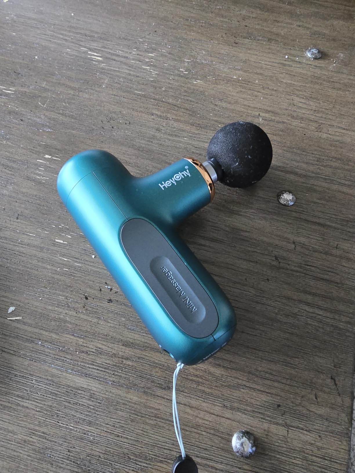 HEYCHY Super Mini Massage Gun, Percussion Deep Tissues Muscle Massager, Compact Sports Travel Massage Gun, Portable Handheld Massager for Home, Gym, Office, Outdoors customer photo 2
