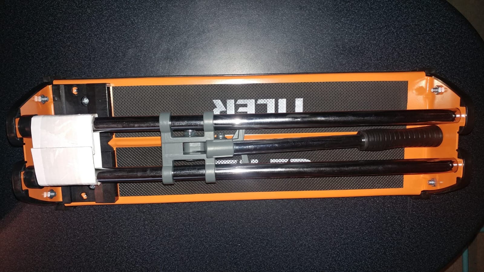 TILER 52 inch Large Format Manual Tile Cutter, Professional Porcelain Ceramic Speedy Rocket Tile Cutter with Transport Handle and Wheels, Steel Wide base, Movable Extension Arm 8102G-3Y customer photo 1