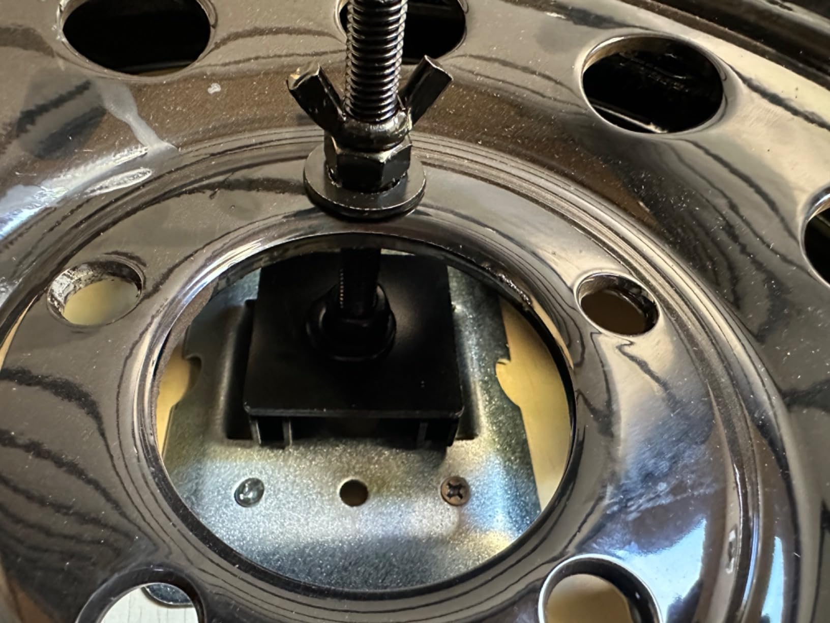 E Track Spare Tire Holder Mount E-Track Double Fittings Spare Wheel Carrier customer photo 1