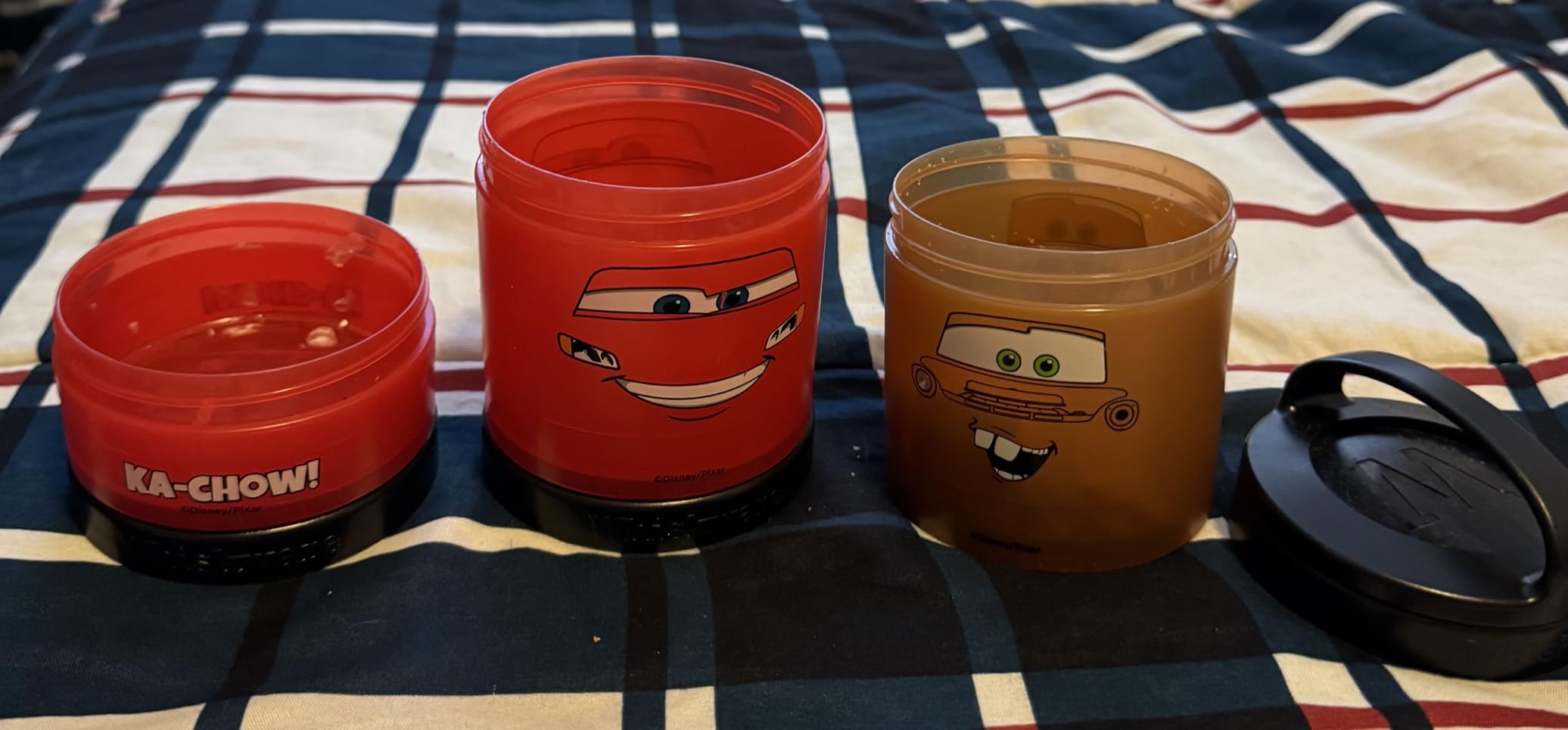 Whiskware Marvel Spider-Man Snack Containers 3 Stackable Cups, Peter Parker customer photo 2