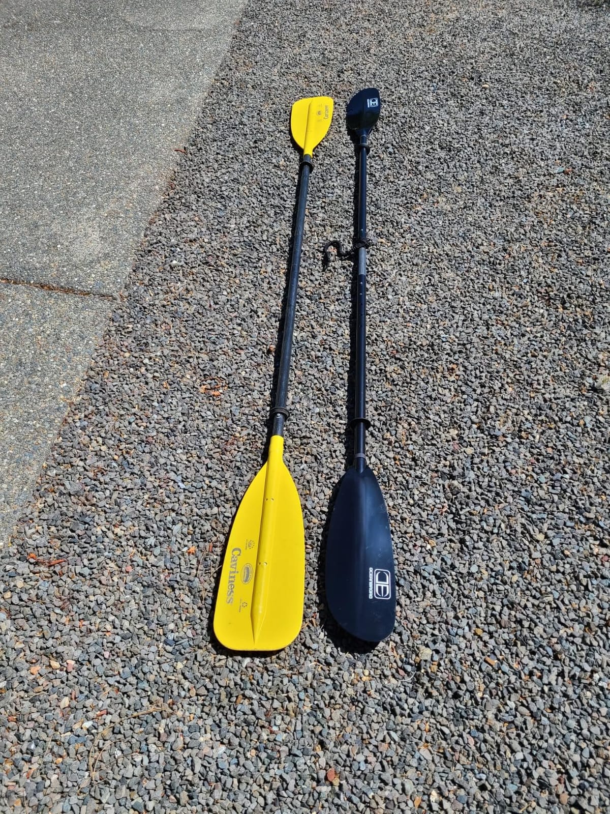 OCEANBROAD Adjustable Fishing Kayak Paddle - 94in/240cm-98in/250cm-102in/260cm Aluminum Alloy Shaft with Paddle Leash customer photo 2