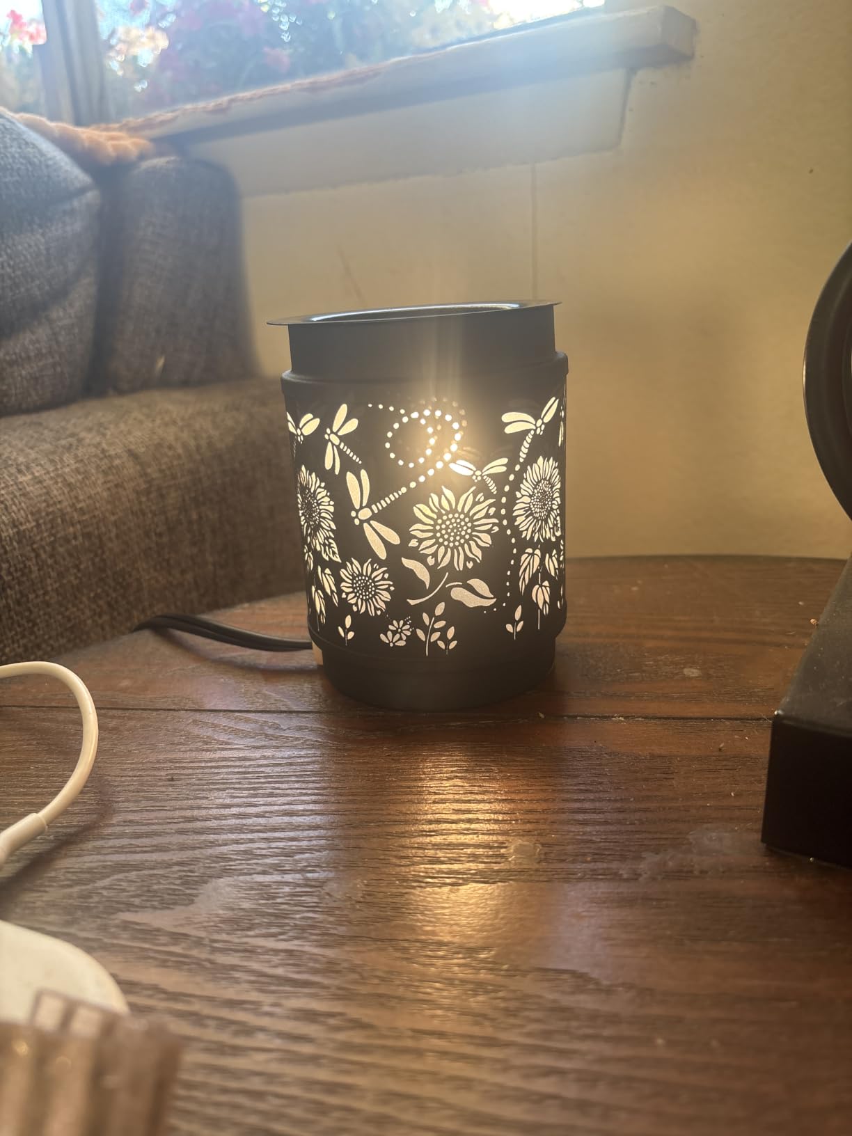 kobodon Sunflower Wax Melt Warmer Metal Wax Warmer for Scented Wax customer photo 1