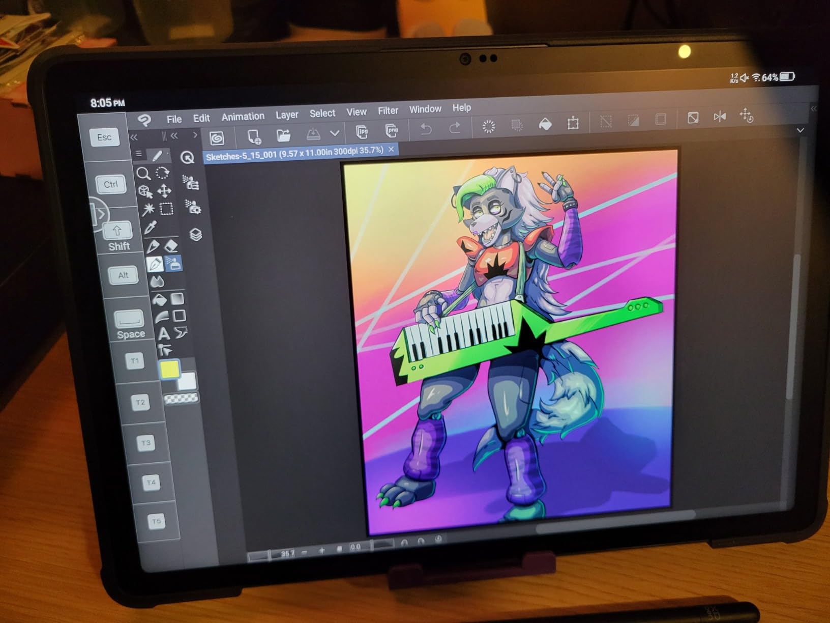 XPPen Magic Drawing Pad 12.2 Inch Standalone Drawing Tablet No Computer Needed with 16384 Pressure Levels X3 Pro Slim Stylus Tilt Support Paper-Like Screen 8GB + 256GB for Digital Drawing Artists customer photo 2
