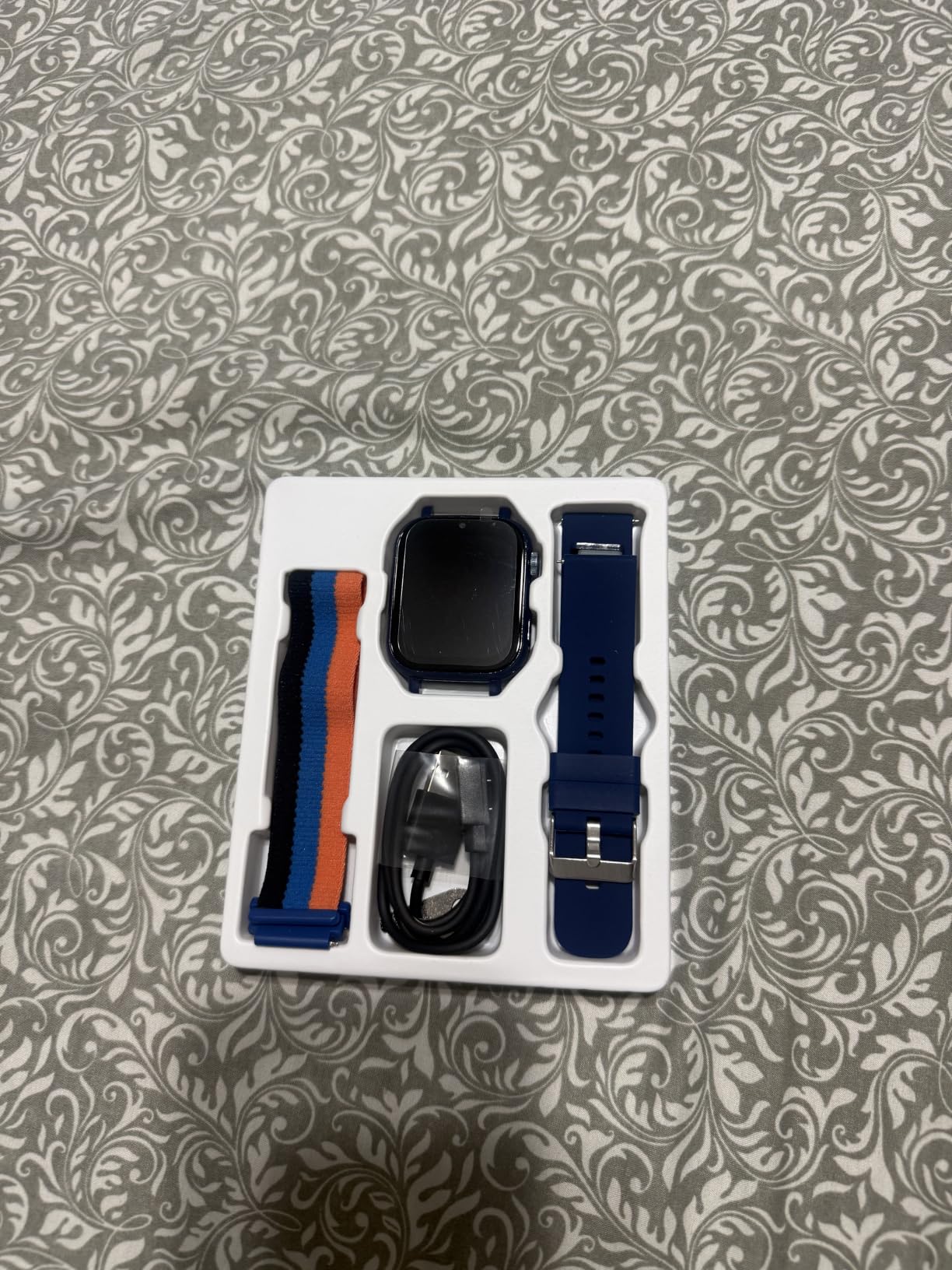 4G Kids Smart Watch Phone GPS, Smartwatch for Boys Girls Ages 4-12 Years with Video Call Chat Class Mode SOS Camera Alarm Games Parental App Touch Watch Gifts for Children (Includes SIM Card) Blue customer photo 2