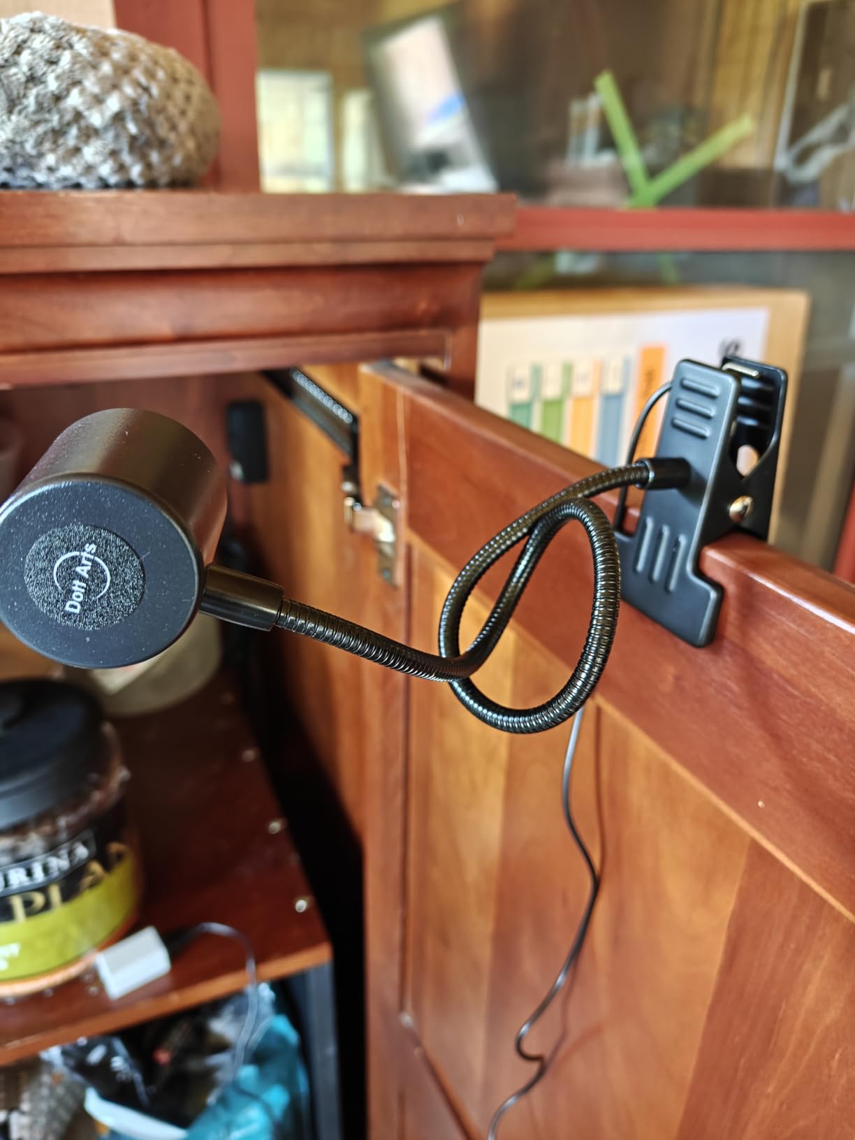 Desk Lamp USB Clip On Light,Book Lights for Reading at Night Clamp Light customer photo 1