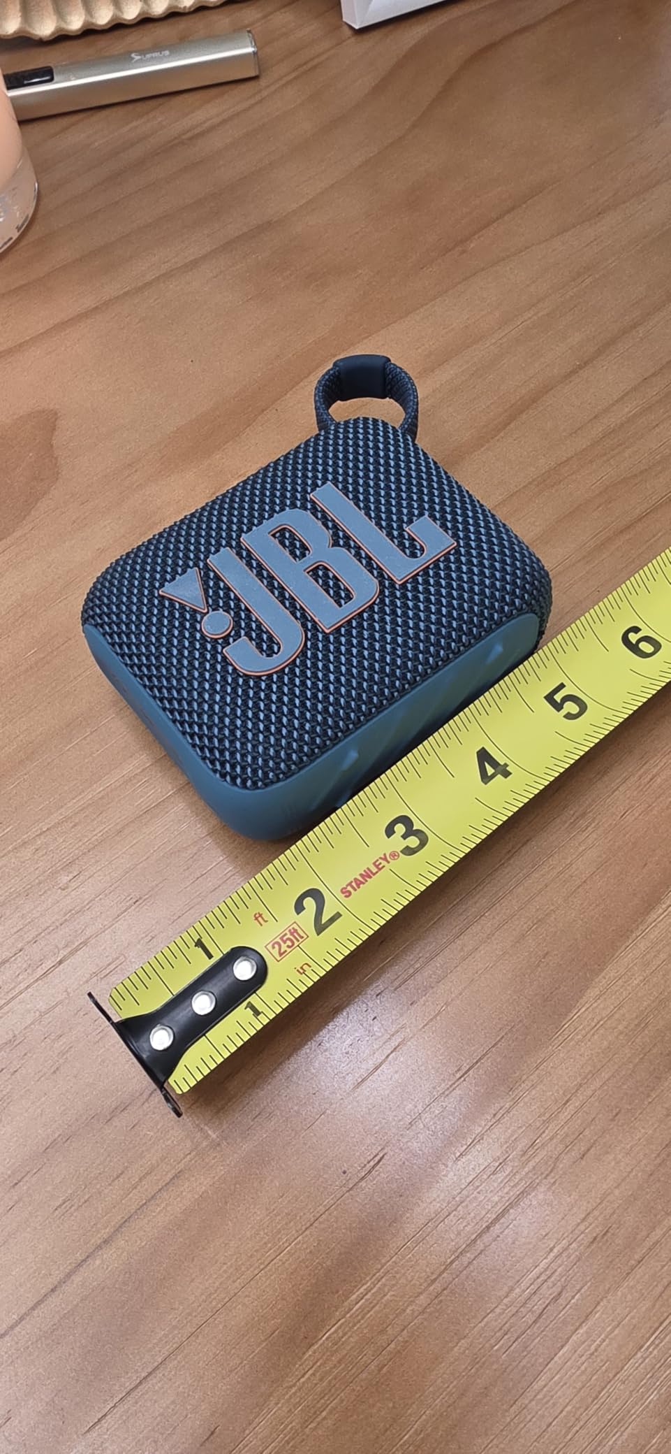 JBL Go 4 - Ultra-Portable Bluetooth Speaker - Blue | Ultra-portable JBL Pro Sound with punchier bass, Up to 7 hours of playtime plus 2 hours with Playtime Boost customer photo 1