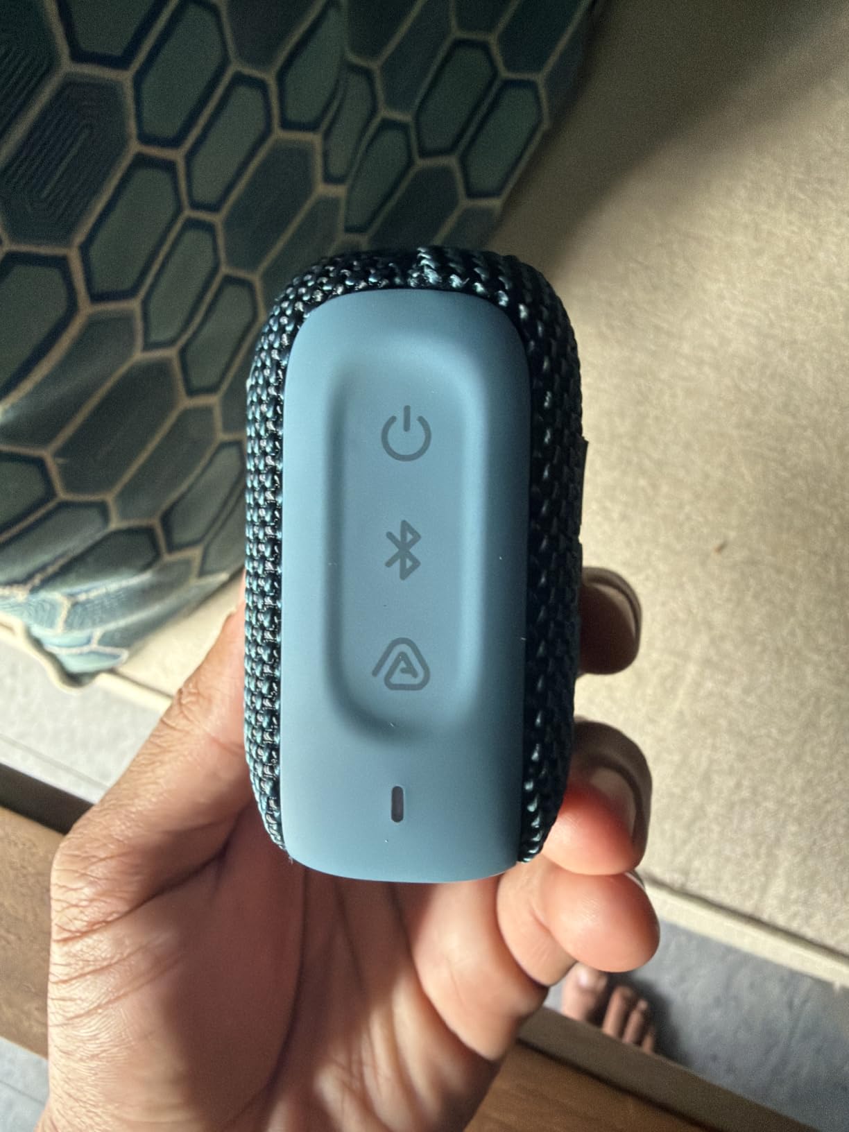 JBL Go 4 - Ultra-Portable Bluetooth Speaker - Blue | Ultra-portable JBL Pro Sound with punchier bass, Up to 7 hours of playtime plus 2 hours with Playtime Boost customer photo 2