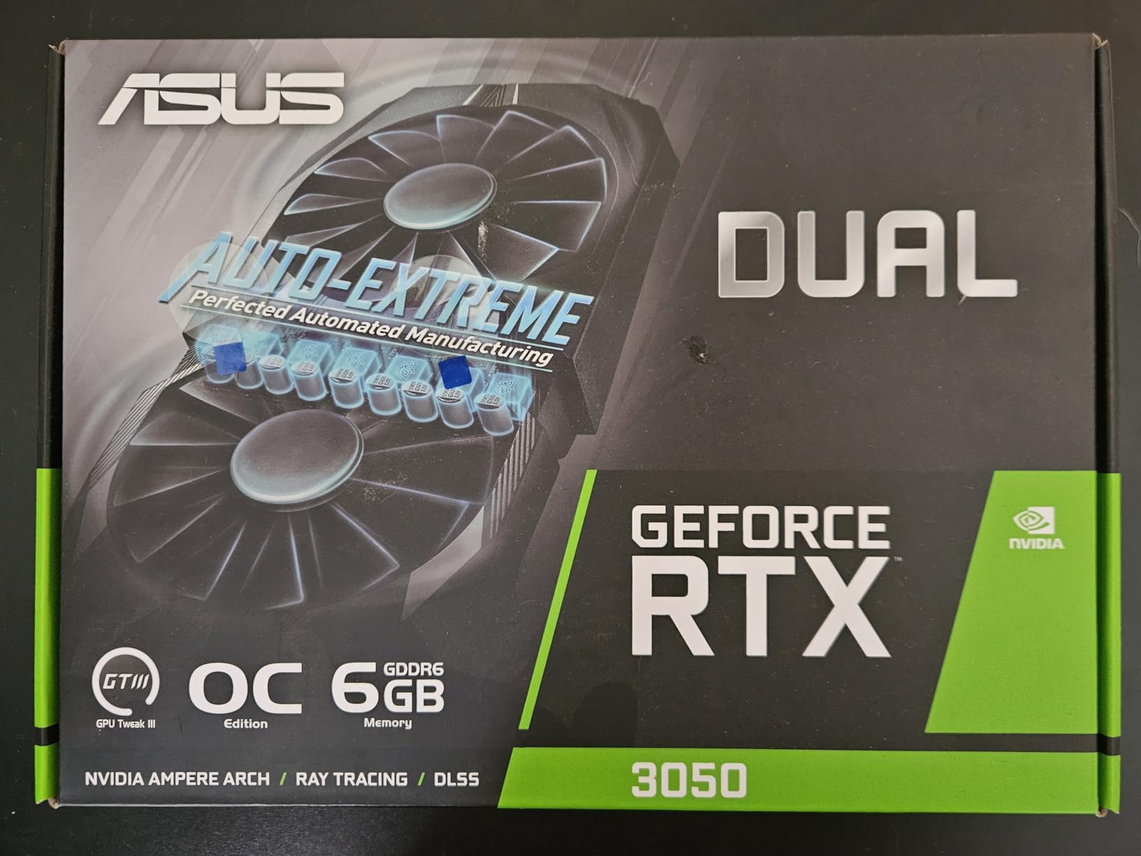 ASUS Dual GeForce RTX 3050 6GB GDDR6 OC Edition Gaming Graphics Card customer photo 2