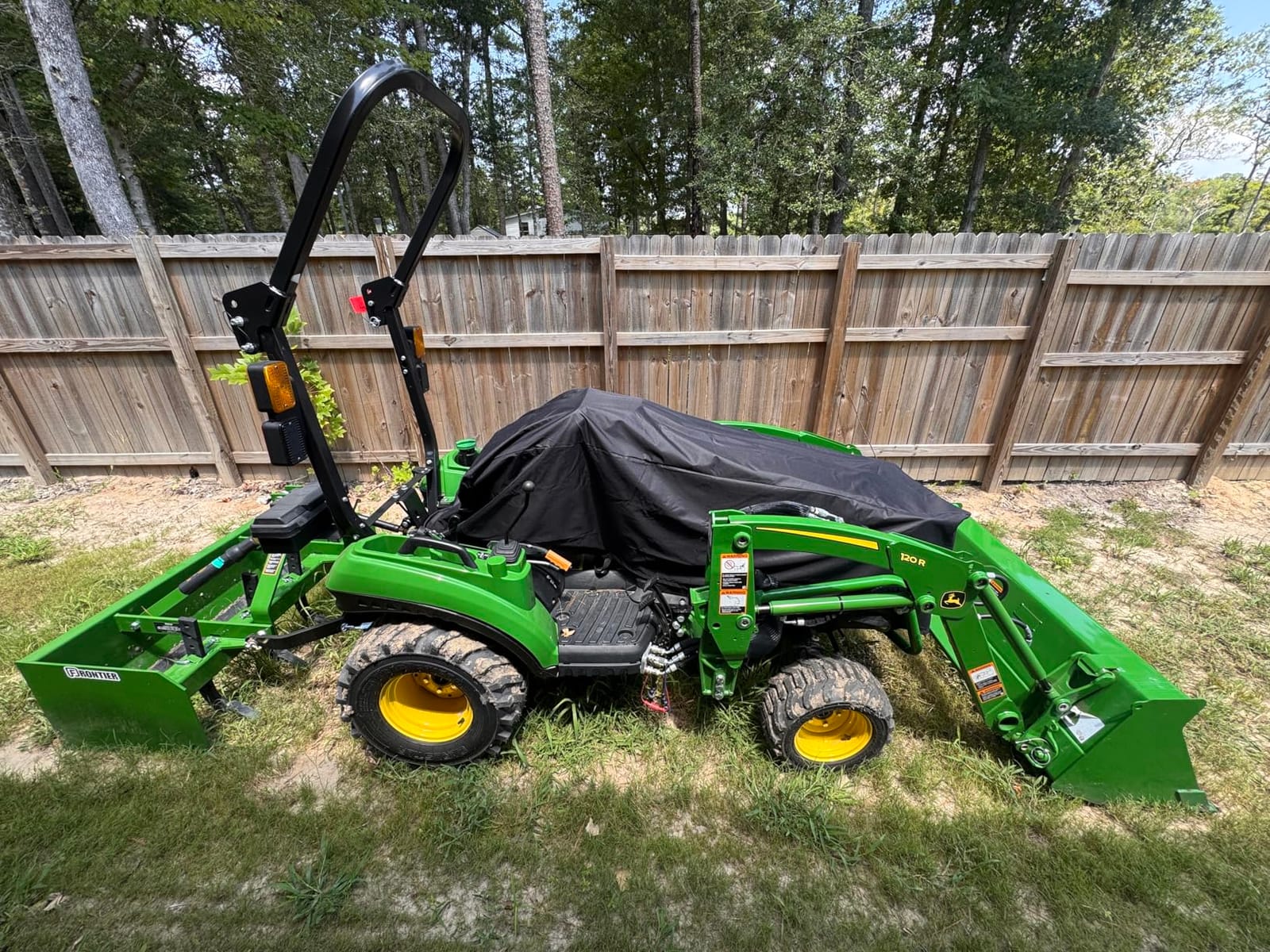 Tractor cover, Tractor covers waterproof heavy duty, New upgraded version, (189 L x 76 W x 86 H in), 600D Oxford cloth Waterproof, UV protection, Dustproof, Universal tractor cover customer photo 1
